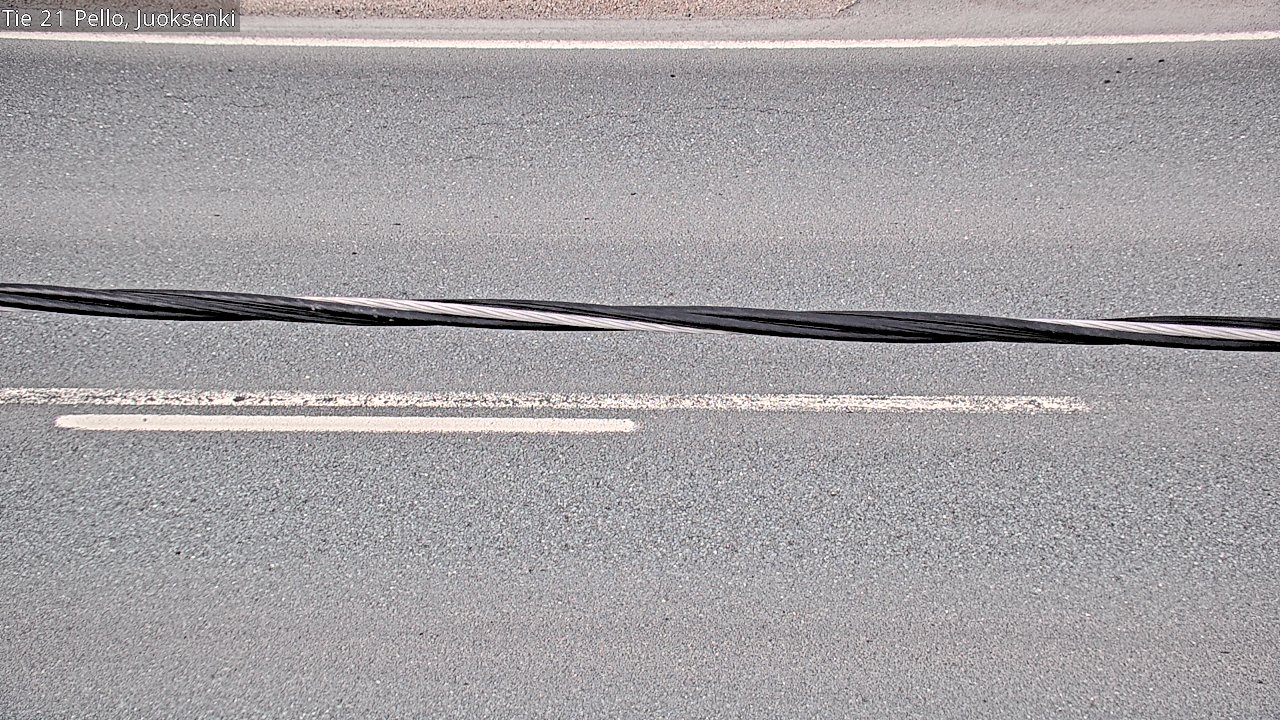 Kelikamerat Kuva Tie 21 Pello Juoksenki, Pello, Lappi