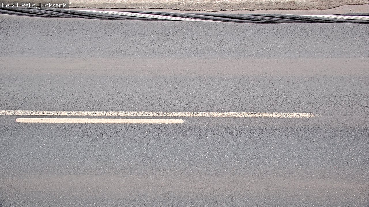 Weather Camera Image Väg 21 Pello Juoksenki, Pello, Lappi