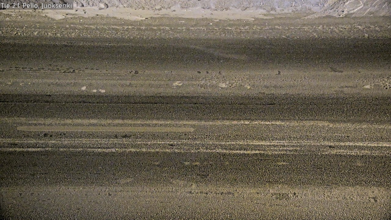 Kelikamerat Kuva Tie 21 Pello Juoksenki, Pello, Lappi