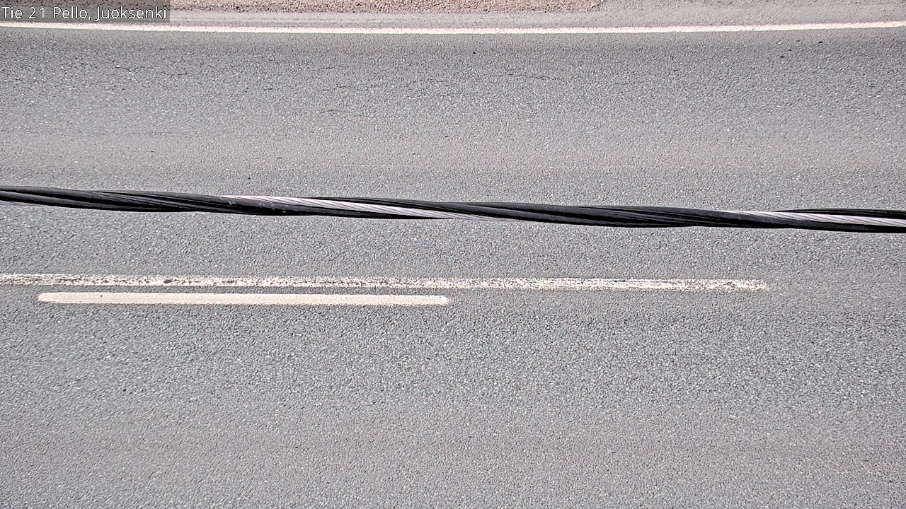 Kelikamerat Kuva Tie 21 Pello Juoksenki, Pello, Lappi