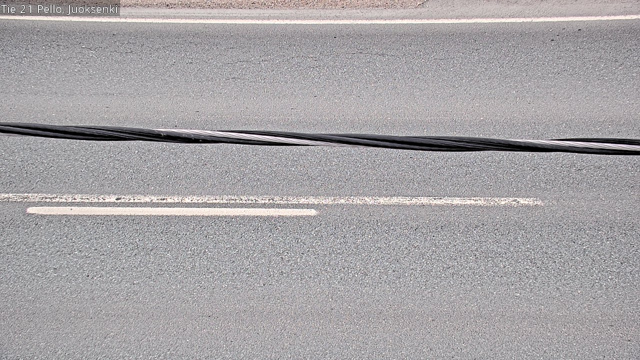 Kelikamerat Kuva Tie 21 Pello Juoksenki, Pello, Lappi