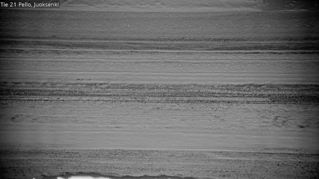Weather Camera Image Road 21 Pello Juoksenki, Pello, Lappi