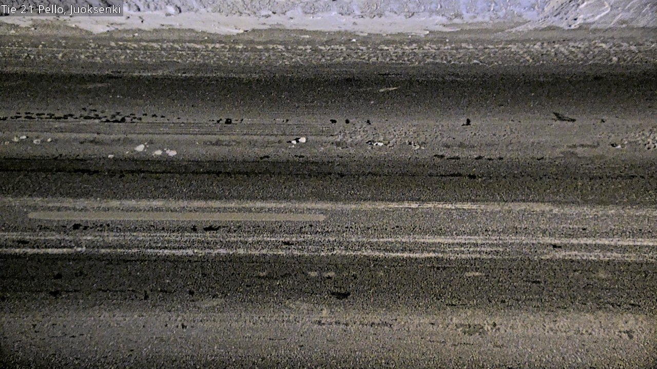 Kelikamerat Kuva Tie 21 Pello Juoksenki, Pello, Lappi