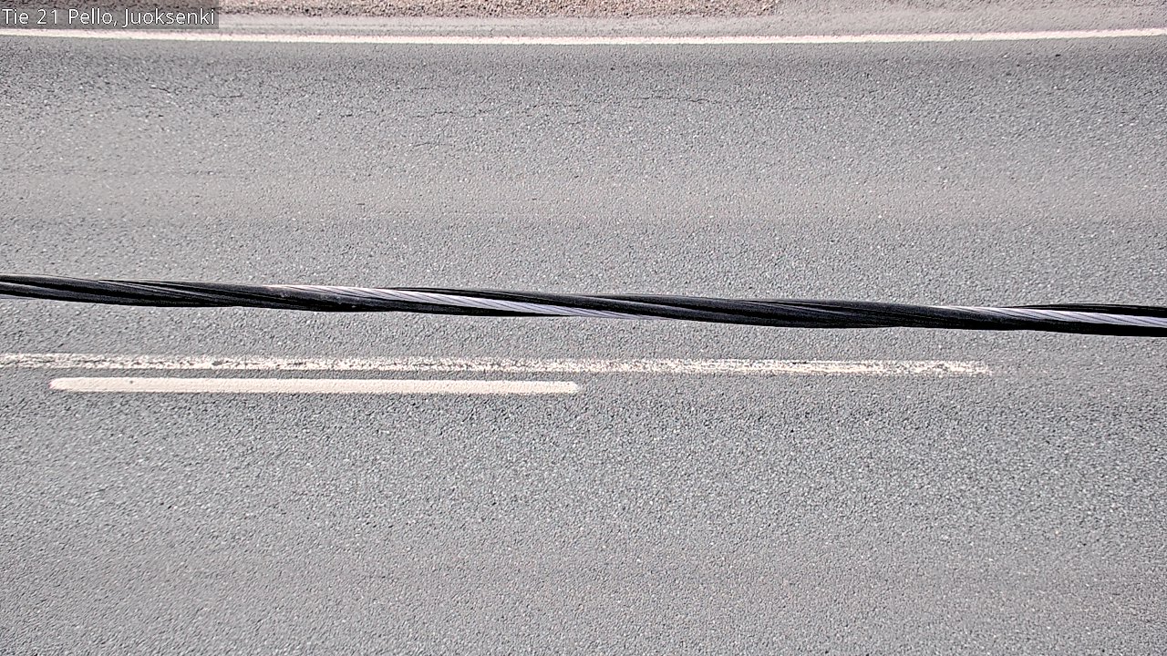 Kelikamerat Kuva Tie 21 Pello Juoksenki, Pello, Lappi
