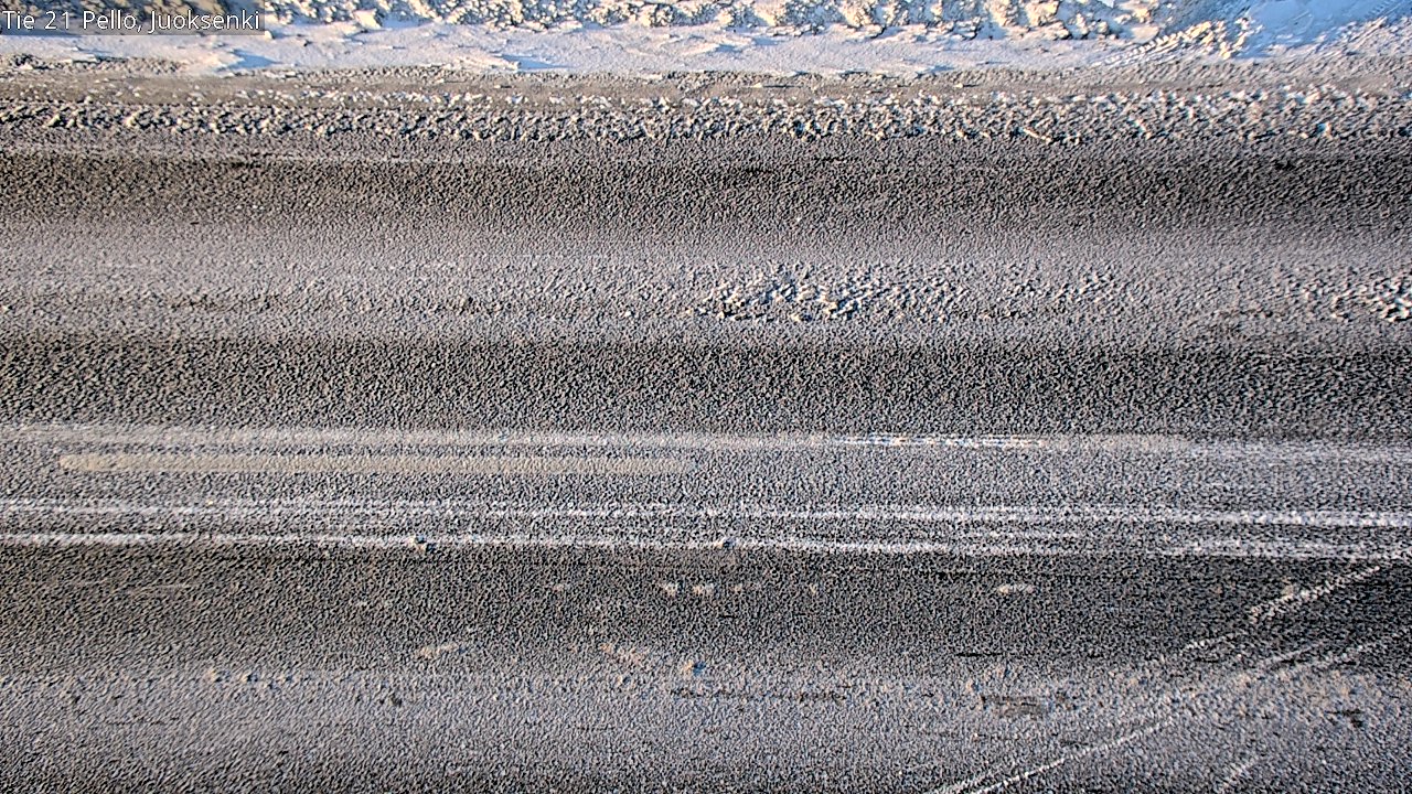 Kelikamerat Kuva Tie 21 Pello Juoksenki, Pello, Lappi