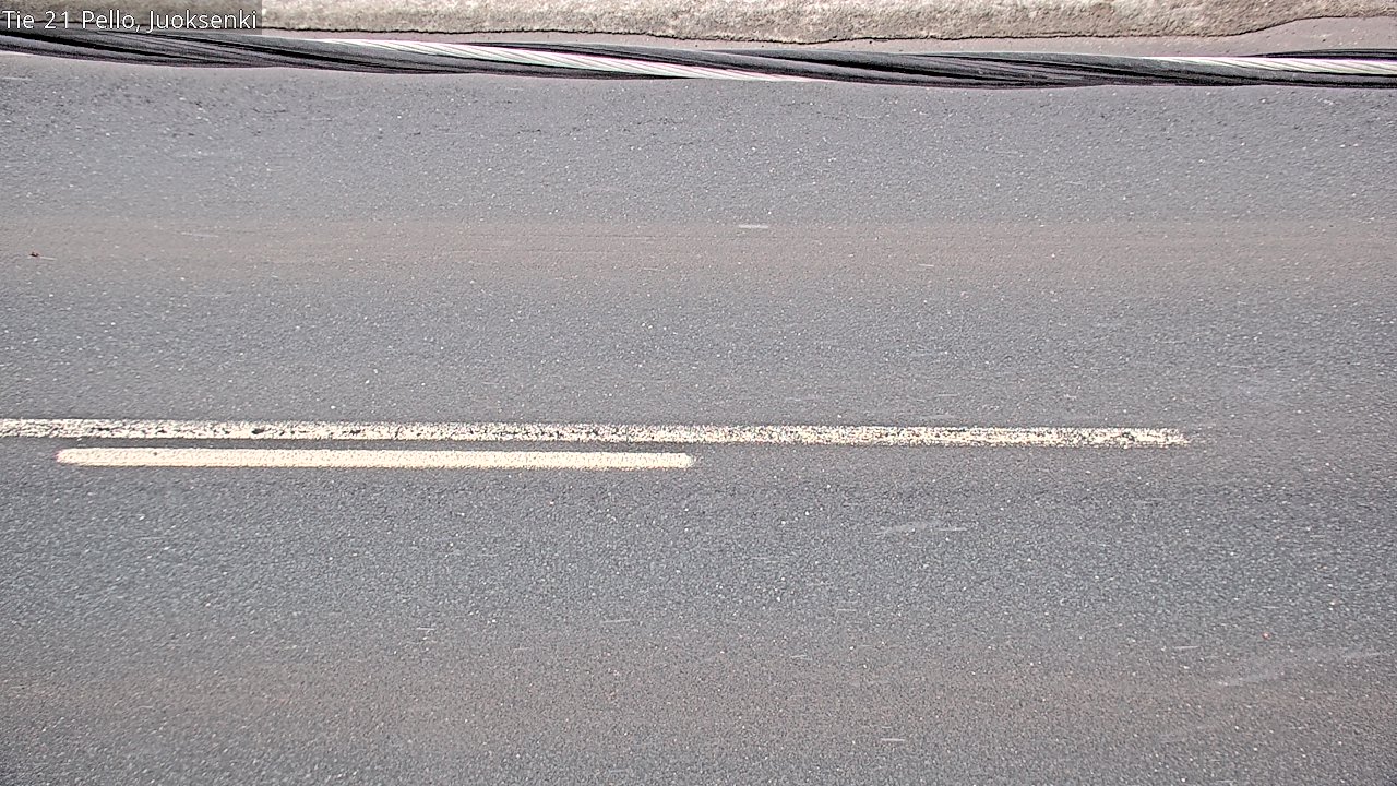 Weather Camera Image Väg 21 Pello Juoksenki, Pello, Lappi