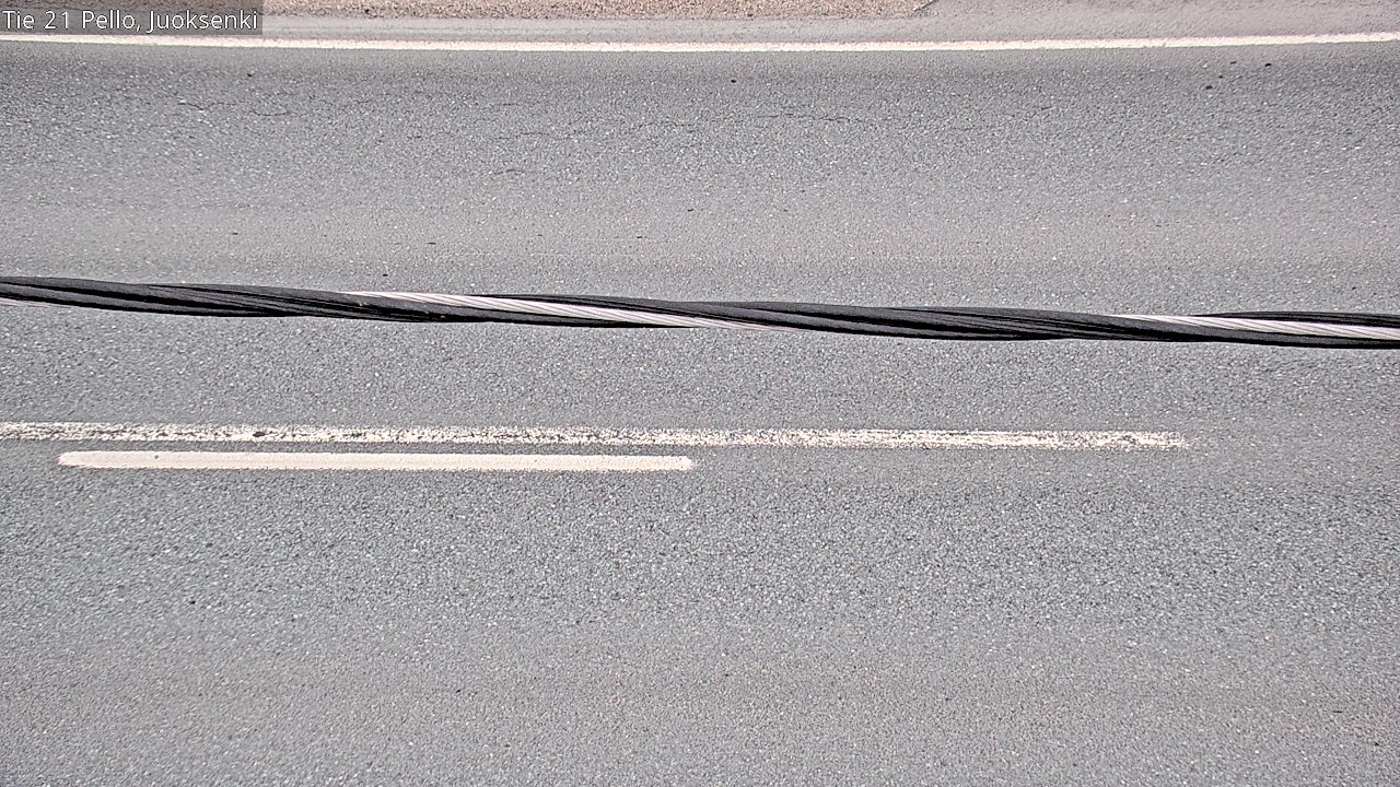 Kelikamerat Kuva Tie 21 Pello Juoksenki, Pello, Lappi
