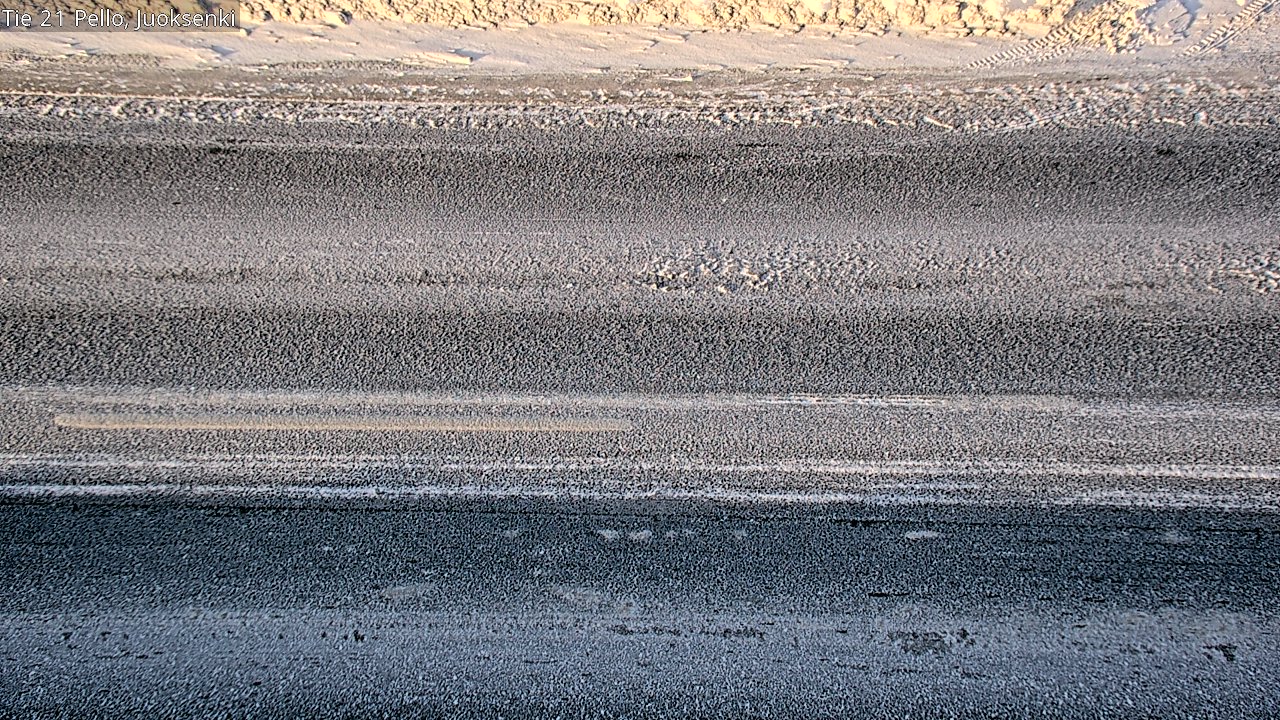 Kelikamerat Kuva Tie 21 Pello Juoksenki, Pello, Lappi