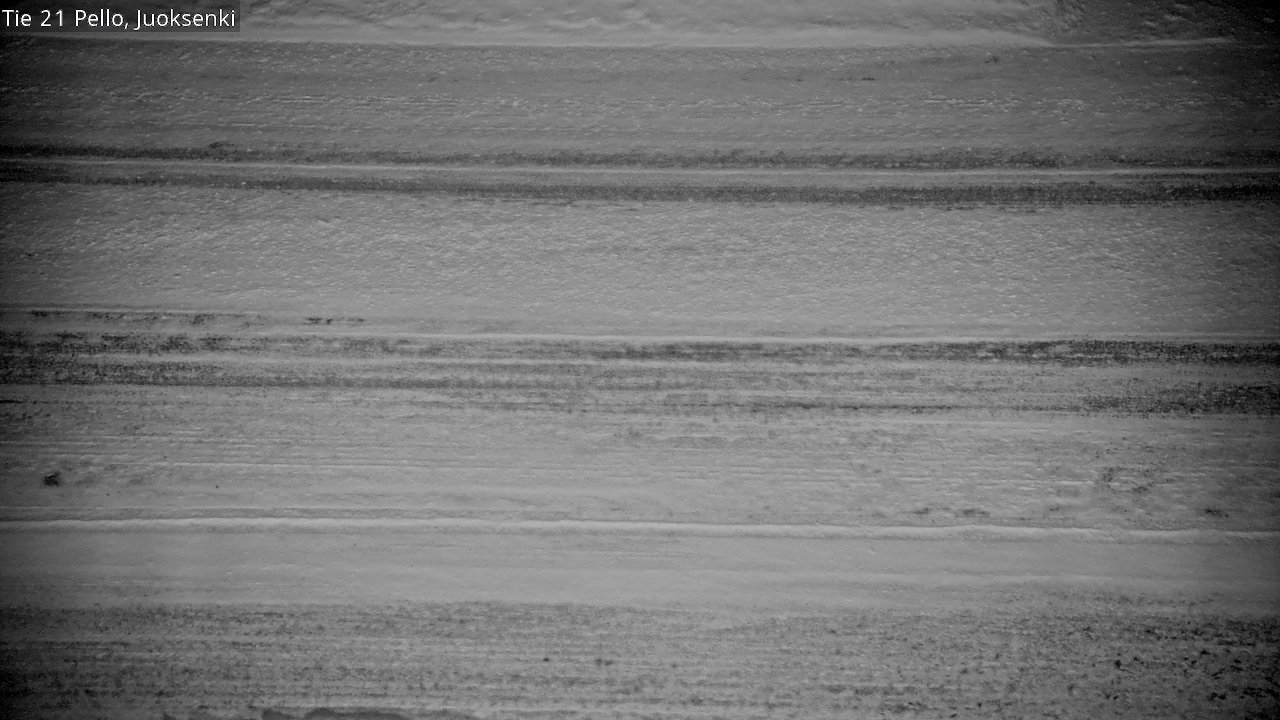 Weather Camera Image Road 21 Pello Juoksenki, Pello, Lappi