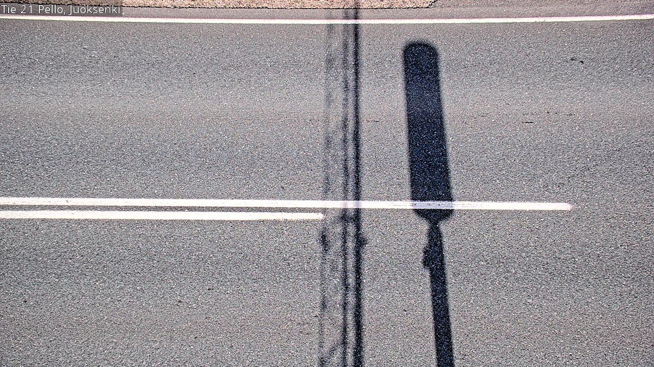 Weather Camera Image Väg 21 Pello Juoksenki, Pello, Lappi