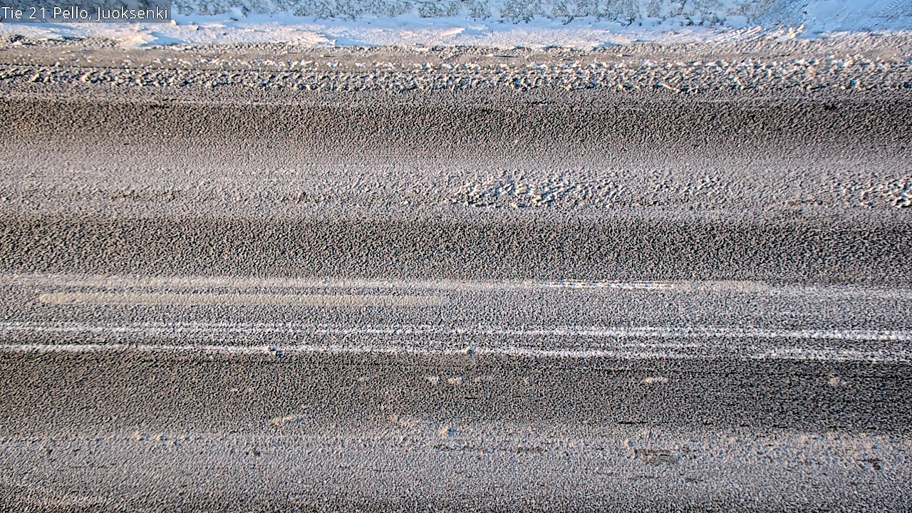 Kelikamerat Kuva Tie 21 Pello Juoksenki, Pello, Lappi