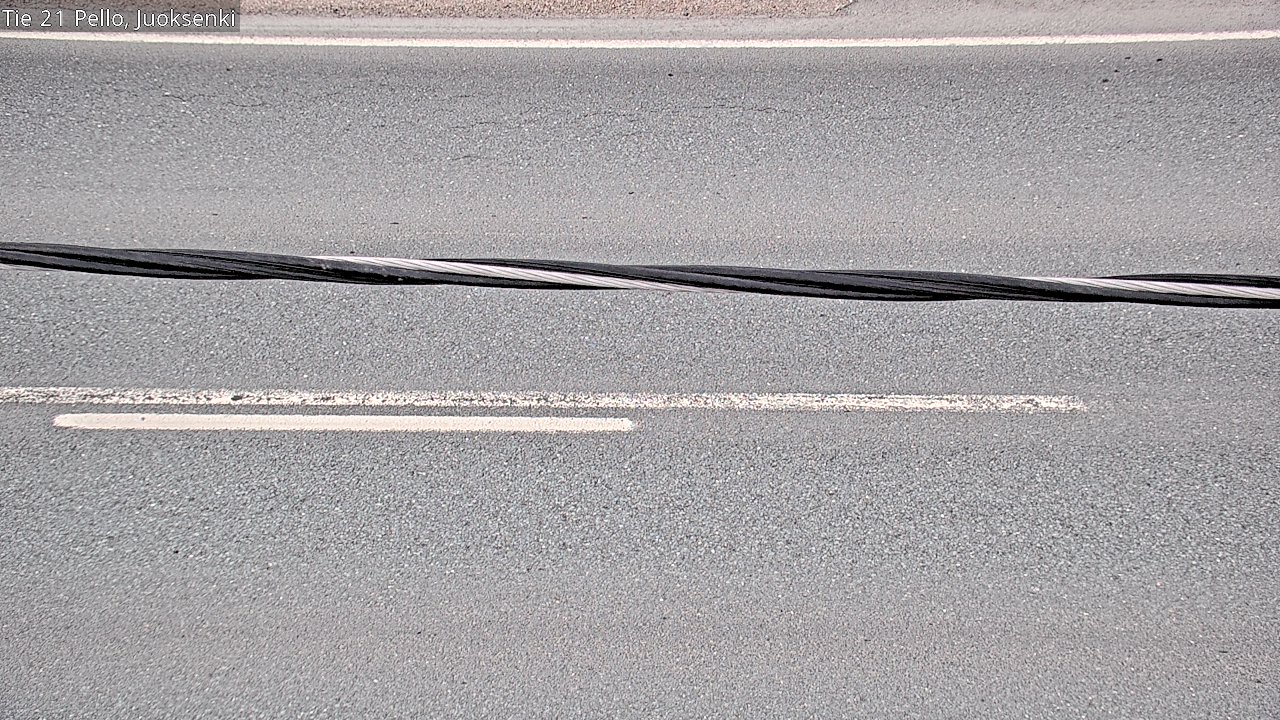 Kelikamerat Kuva Tie 21 Pello Juoksenki, Pello, Lappi