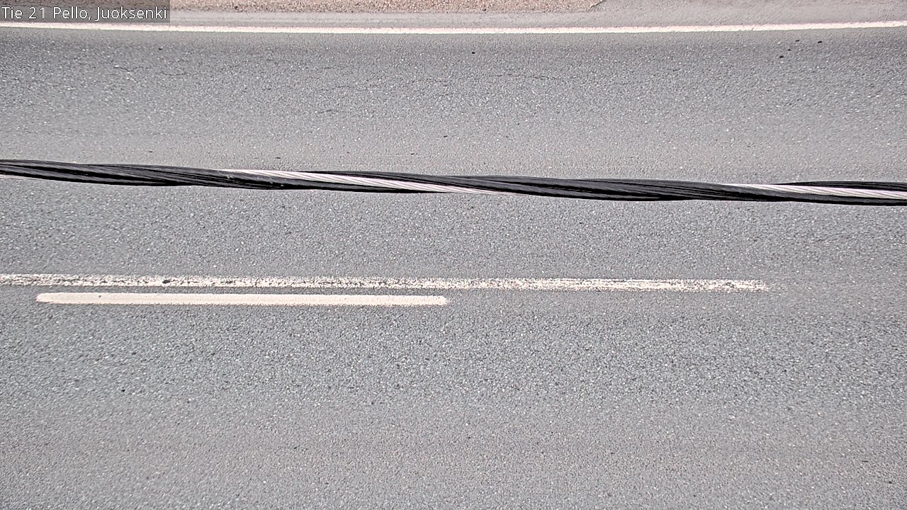 Kelikamerat Kuva Tie 21 Pello Juoksenki, Pello, Lappi