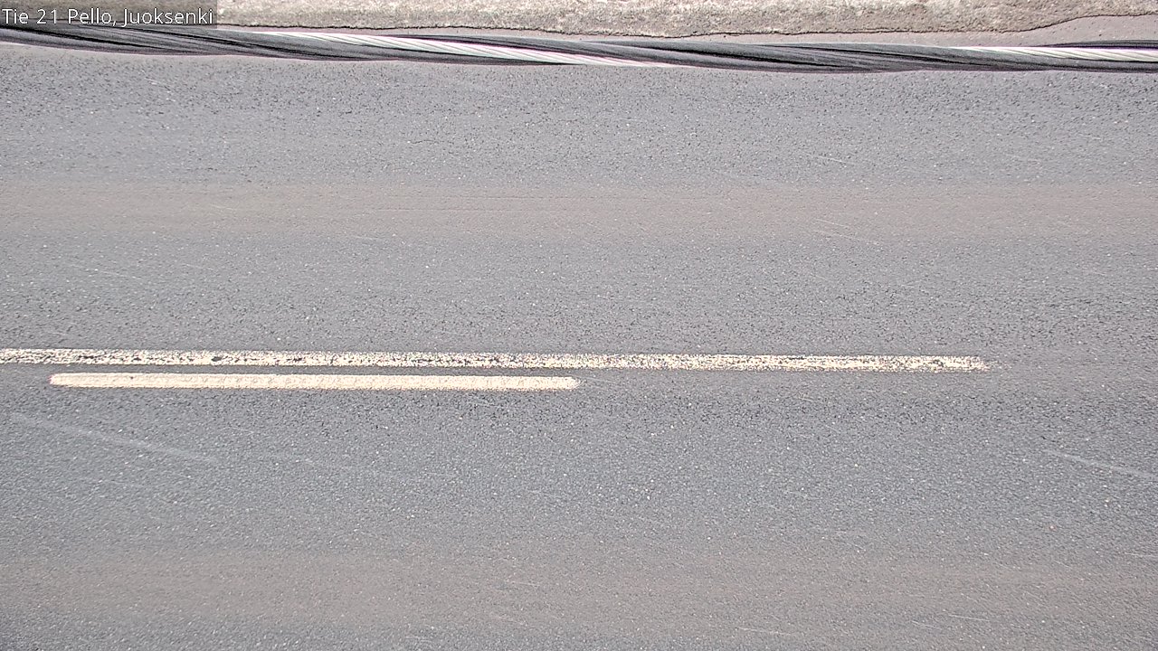 Weather Camera Image Väg 21 Pello Juoksenki, Pello, Lappi