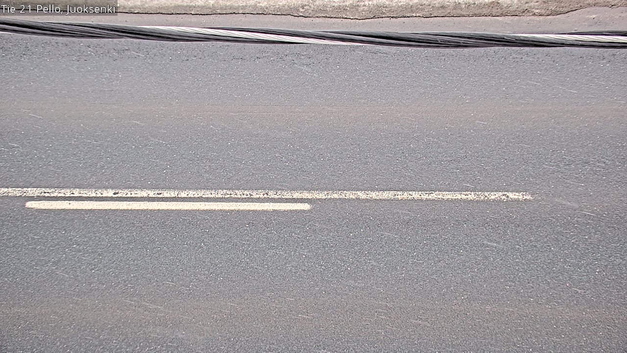 Weather Camera Image Väg 21 Pello Juoksenki, Pello, Lappi