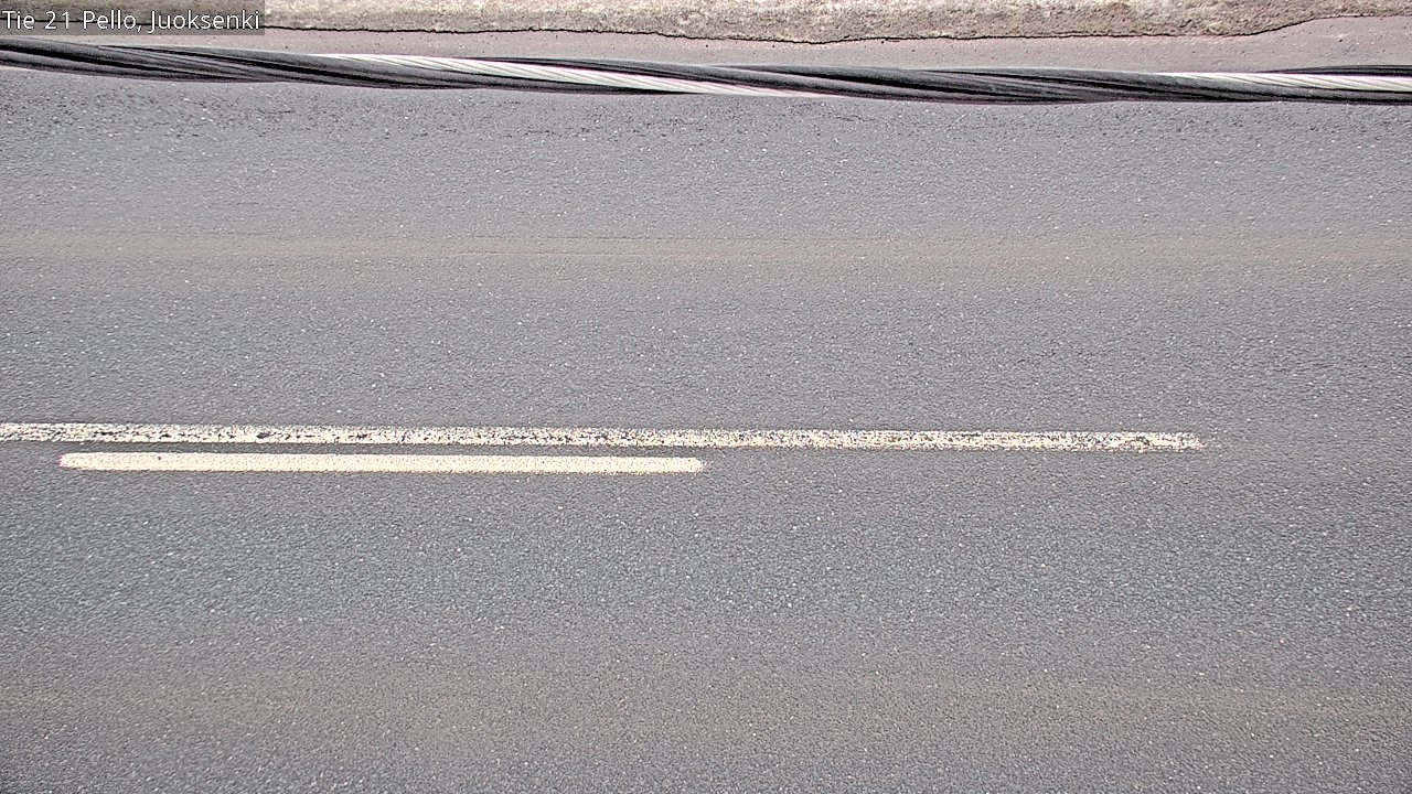 Weather Camera Image Väg 21 Pello Juoksenki, Pello, Lappi