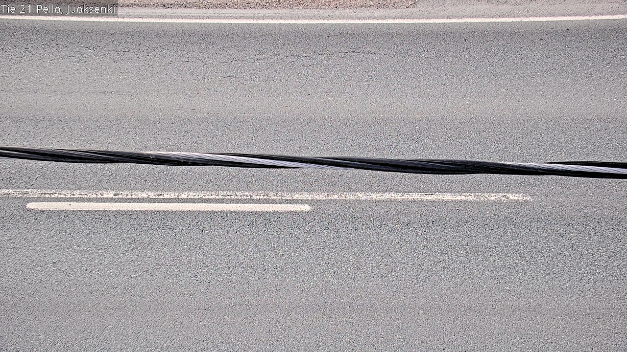 Kelikamerat Kuva Tie 21 Pello Juoksenki, Pello, Lappi