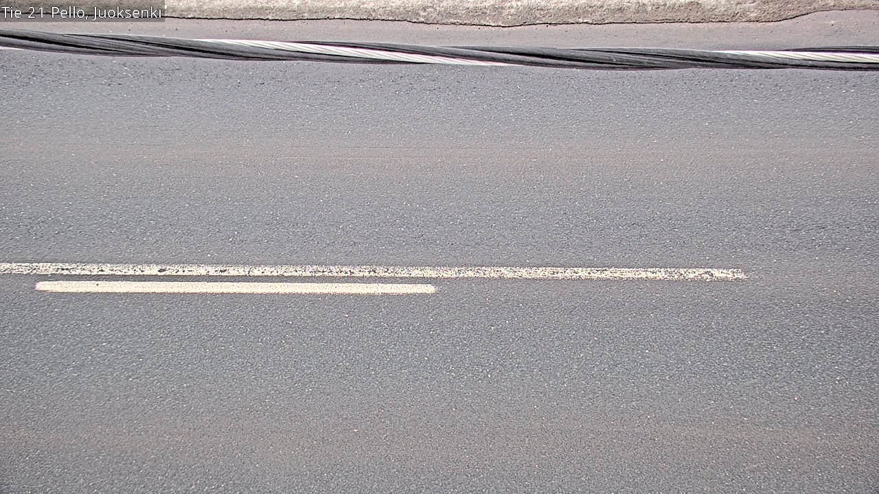 Weather Camera Image Väg 21 Pello Juoksenki, Pello, Lappi