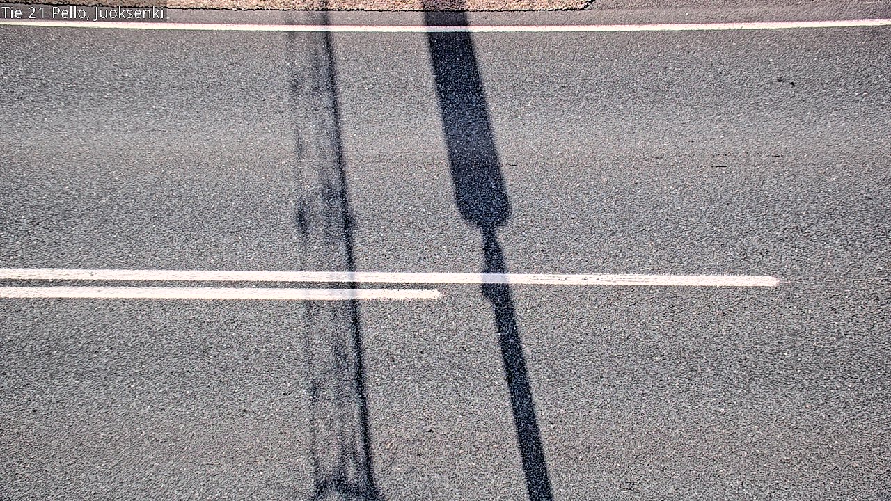 Weather Camera Image Väg 21 Pello Juoksenki, Pello, Lappi