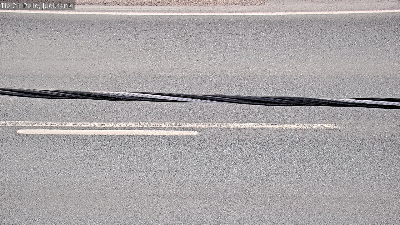 Kelikamerat Kuva Tie 21 Pello Juoksenki, Pello, Lappi
