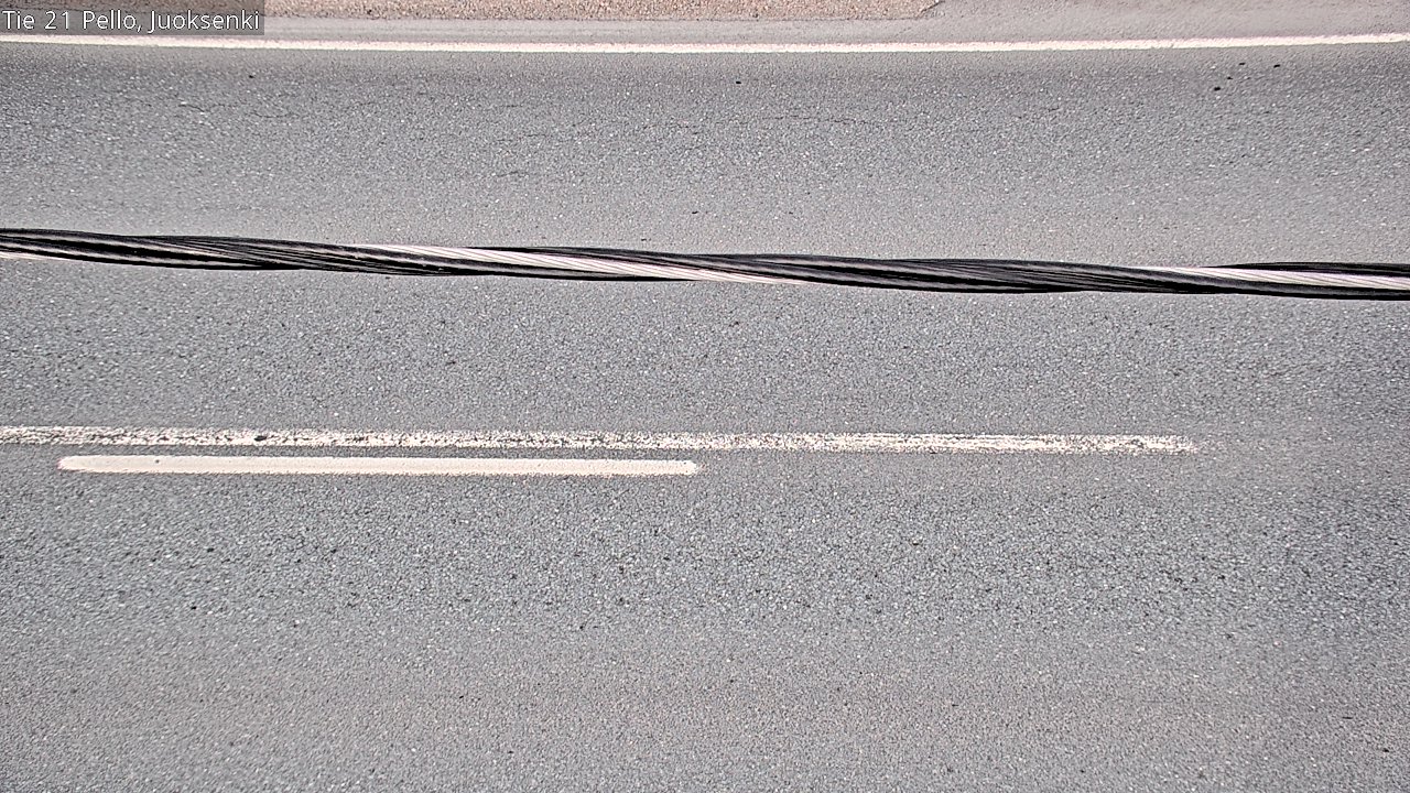 Kelikamerat Kuva Tie 21 Pello Juoksenki, Pello, Lappi
