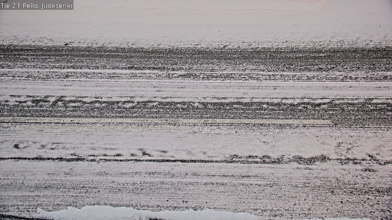 Weather Camera Image Road 21 Pello Juoksenki, Pello, Lappi