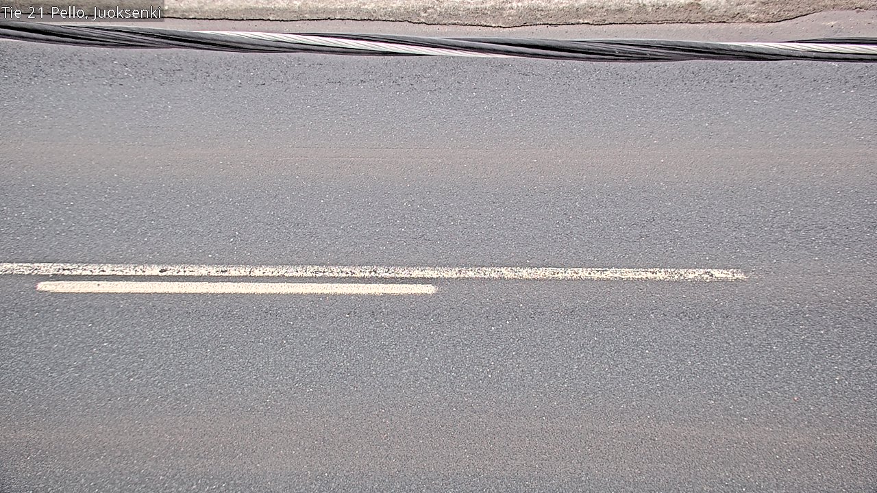 Weather Camera Image Väg 21 Pello Juoksenki, Pello, Lappi