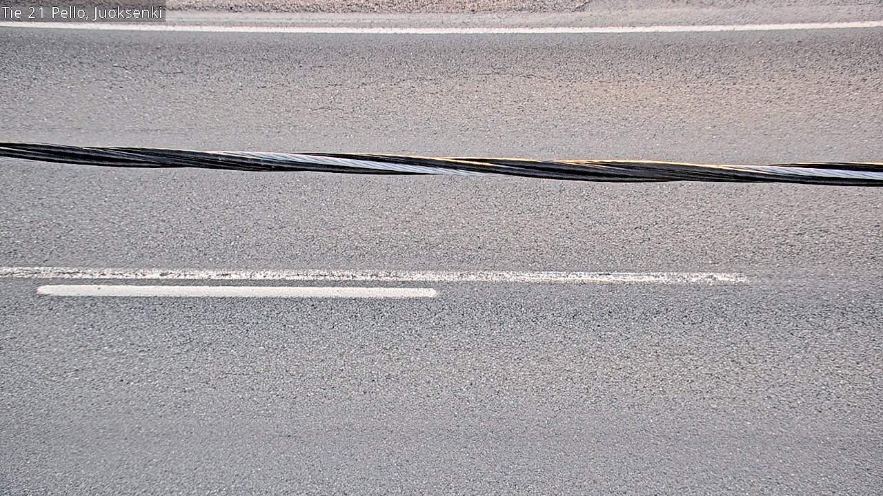 Kelikamerat Kuva Tie 21 Pello Juoksenki, Pello, Lappi