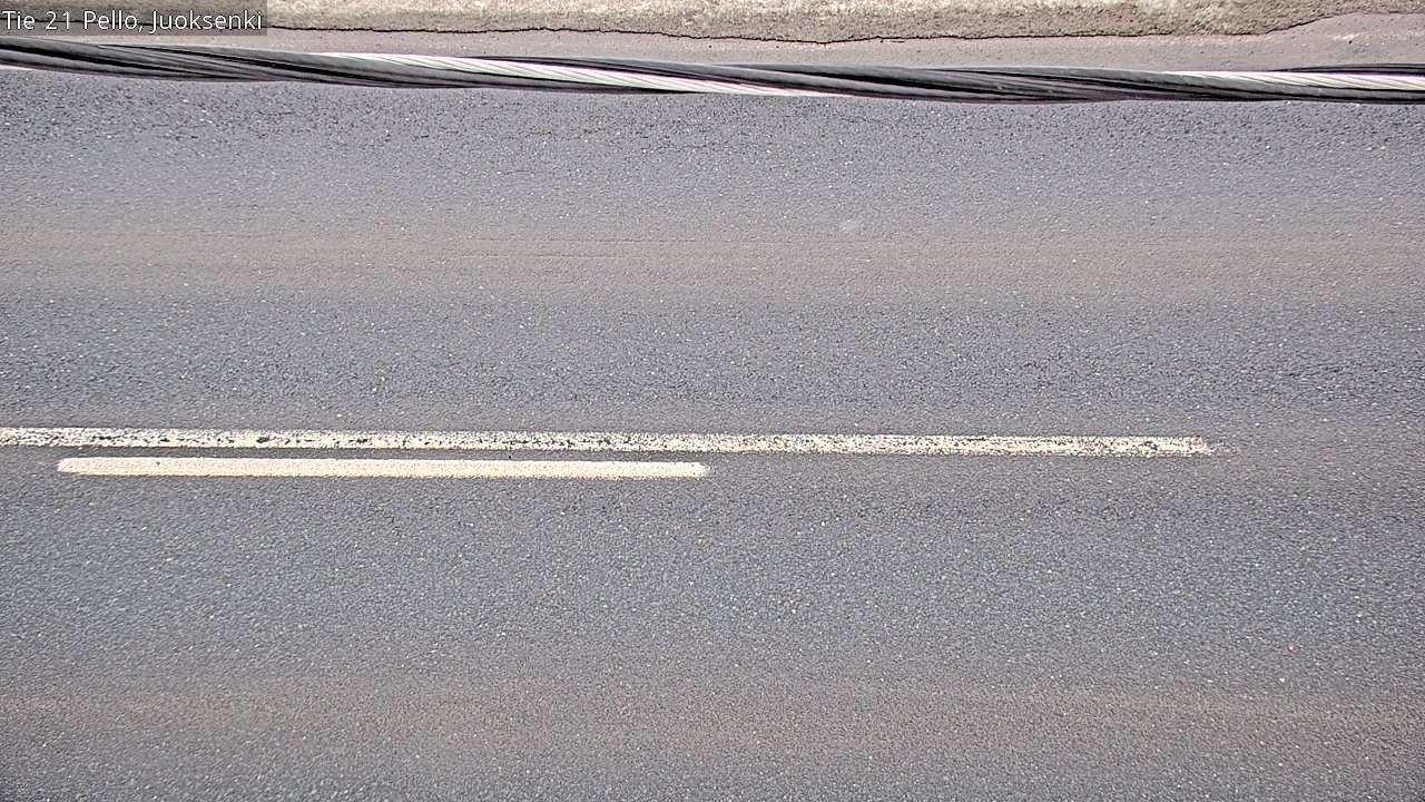 Weather Camera Image Väg 21 Pello Juoksenki, Pello, Lappi