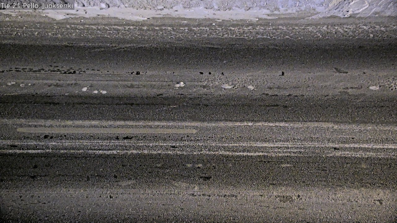 Kelikamerat Kuva Tie 21 Pello Juoksenki, Pello, Lappi
