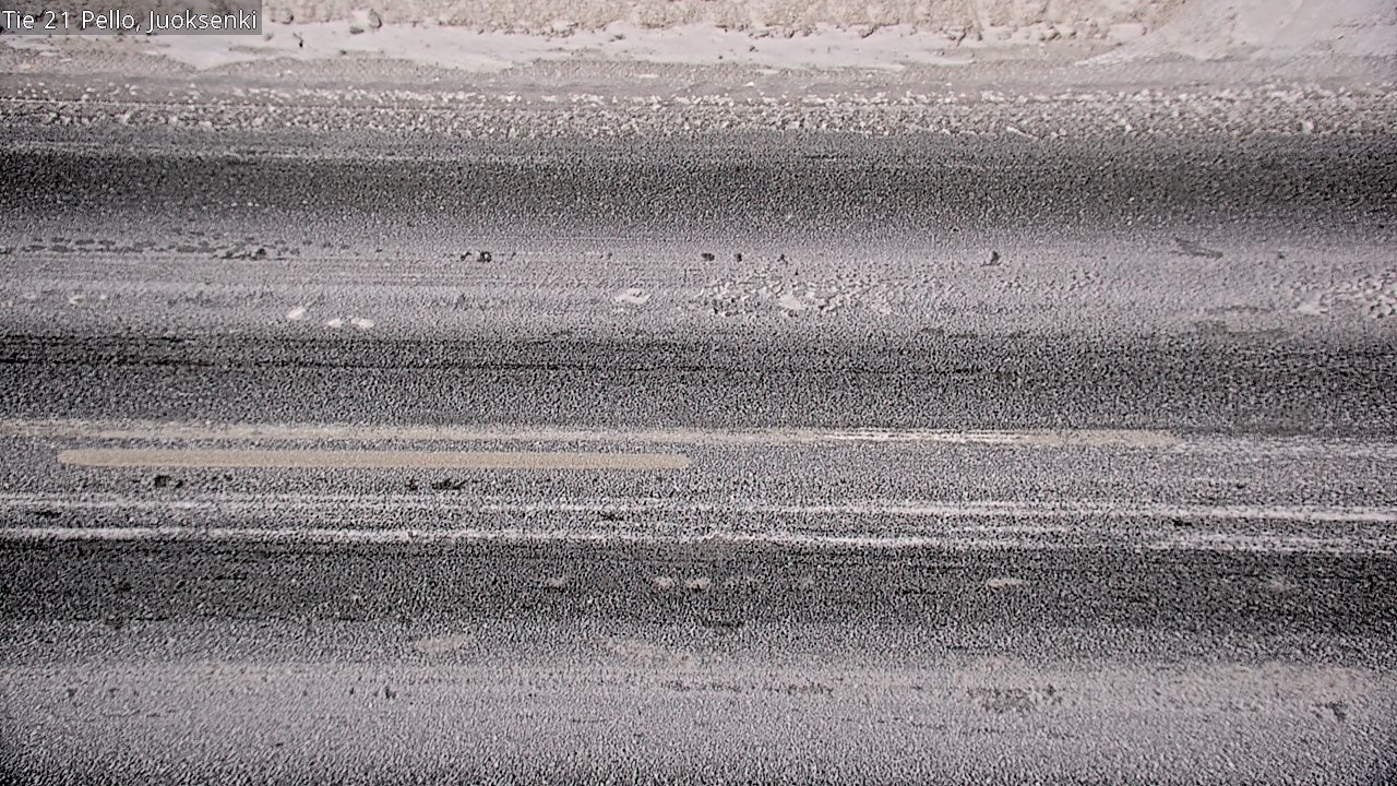 Kelikamerat Kuva Tie 21 Pello Juoksenki, Pello, Lappi