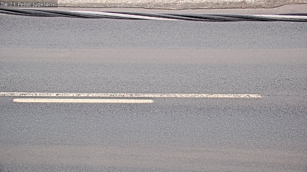 Weather Camera Image Väg 21 Pello Juoksenki, Pello, Lappi