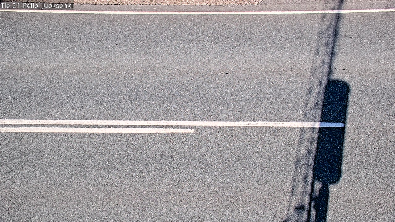 Weather Camera Image Väg 21 Pello Juoksenki, Pello, Lappi