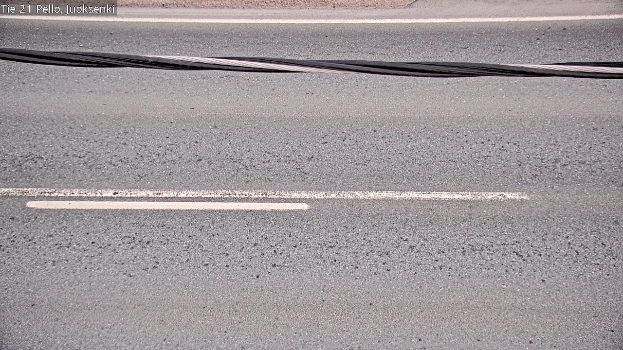 Kelikamerat Kuva Tie 21 Pello Juoksenki, Pello, Lappi