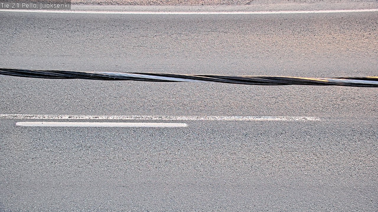 Kelikamerat Kuva Tie 21 Pello Juoksenki, Pello, Lappi