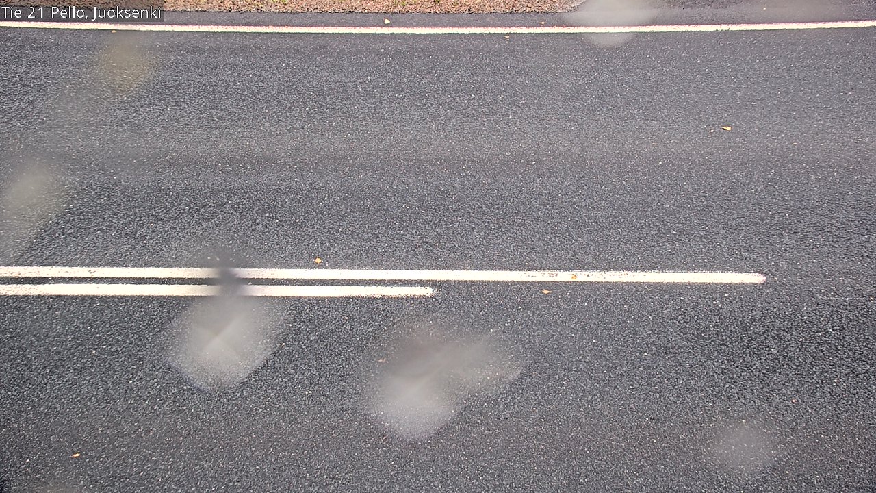 Weather Camera Image Väg 21 Pello Juoksenki, Pello, Lappi