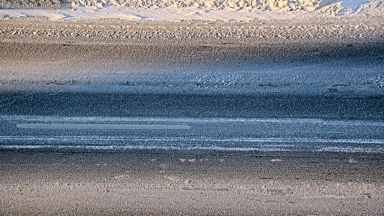 Kelikamerat Kuva Tie 21 Pello Juoksenki, Pello, Lappi