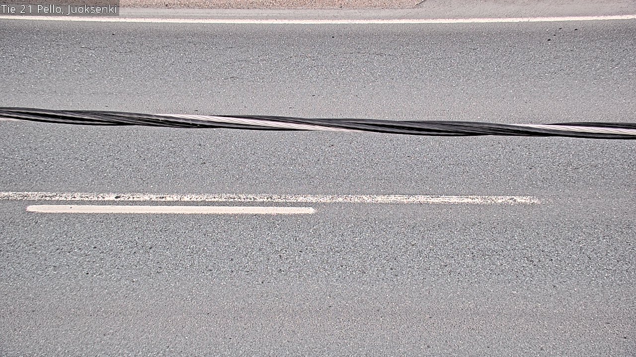 Kelikamerat Kuva Tie 21 Pello Juoksenki, Pello, Lappi