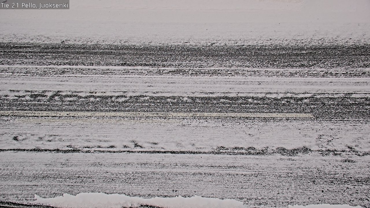 Weather Camera Image Road 21 Pello Juoksenki, Pello, Lappi