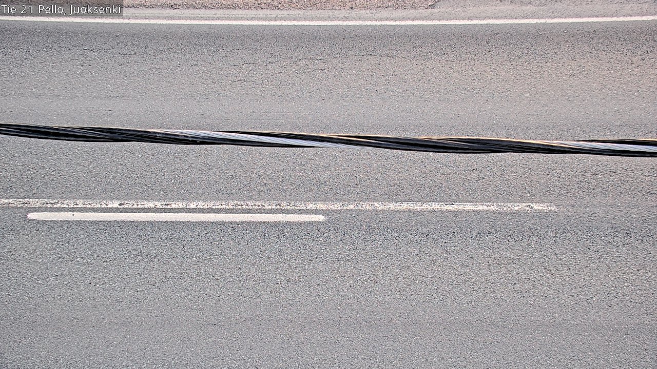 Kelikamerat Kuva Tie 21 Pello Juoksenki, Pello, Lappi