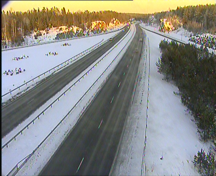 Weather Camera Image Väg 1 Salo, Lahnajärvi, Salo, Varsinais-Suomi