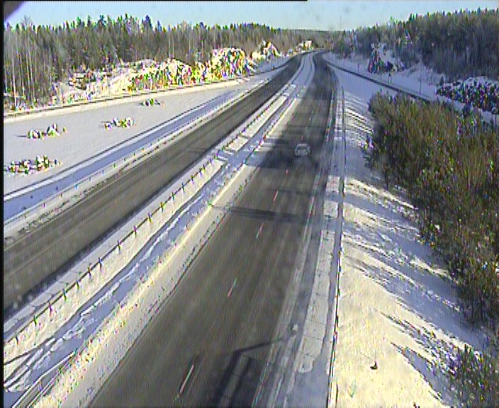 Weather Camera Image Road 1 Salo, Lahnajärvi, Salo, Varsinais-Suomi