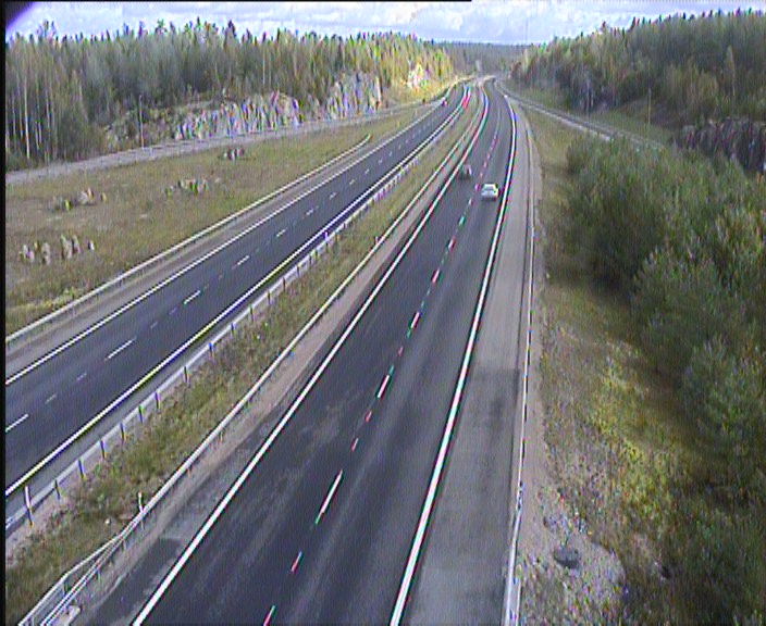 Weather Camera Image Road 1 Salo, Lahnajärvi, Salo, Varsinais-Suomi