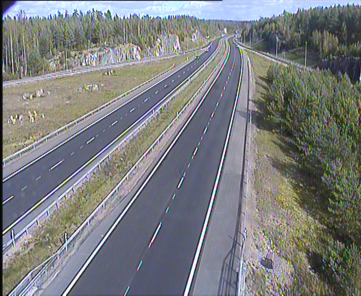 Weather Camera Image Road 1 Salo, Lahnajärvi, Salo, Varsinais-Suomi