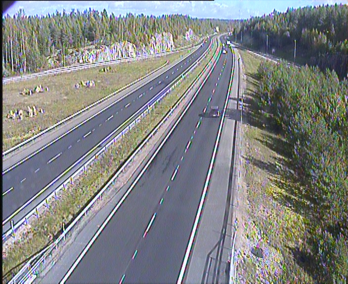 Weather Camera Image Road 1 Salo, Lahnajärvi, Salo, Varsinais-Suomi