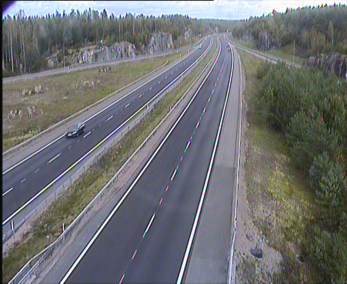 Weather Camera Image Road 1 Salo, Lahnajärvi, Salo, Varsinais-Suomi
