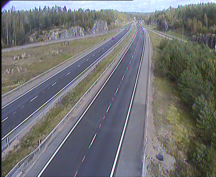 Weather Camera Image Road 1 Salo, Lahnajärvi, Salo, Varsinais-Suomi