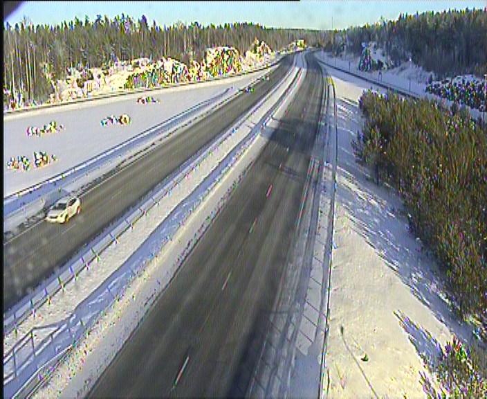 Weather Camera Image Road 1 Salo, Lahnajärvi, Salo, Varsinais-Suomi