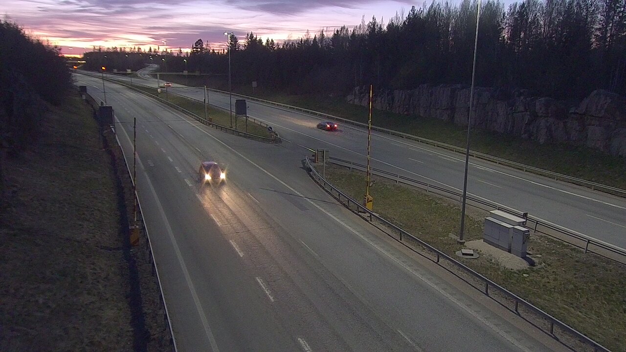 Weather Camera Image Road 1 Lohja, Tervakorpi, puomi länsi, Lohja, Uusimaa
