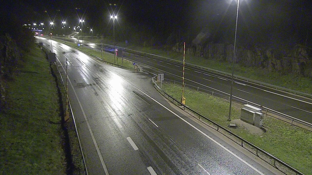 Kelikamerat Kuva Tie 1 Lohja, Tervakorpi, puomi länsi, Lohja, Uusimaa